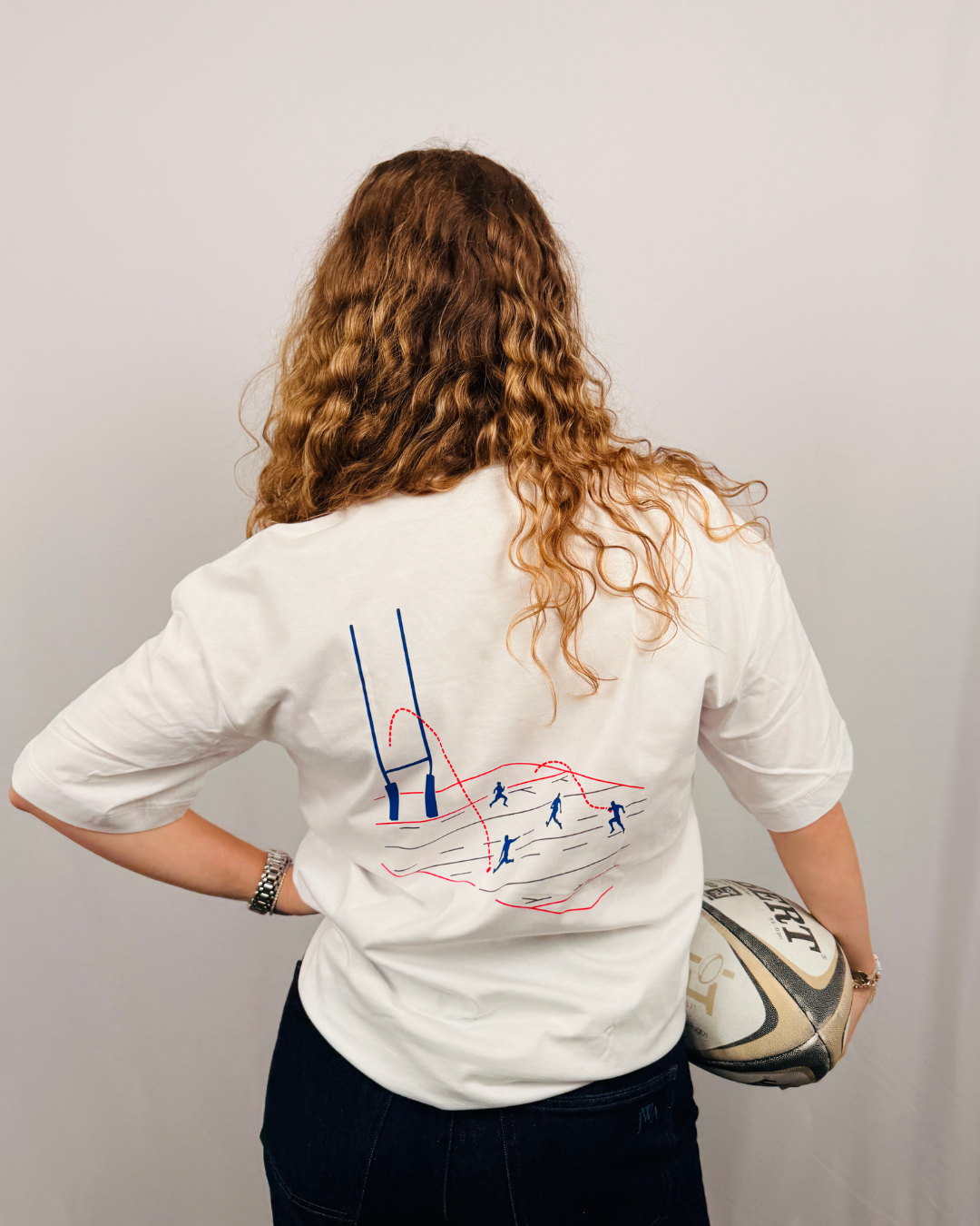 TSHIRT BLUE FIELD UNISEXE